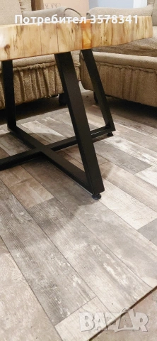 холна маса от бук,мраморен ефект!, снимка 3 - Маси - 53690049