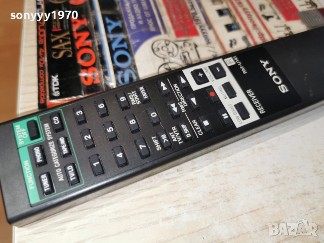 SONY RM-U141 RECEIVER REMOTE-ВНОС SWISS2112251126, снимка 13 - Ресийвъри, усилватели, смесителни пултове - 52864180