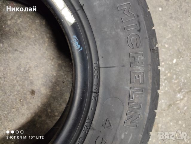 4.5R10 Michelin, снимка 2 - Гуми и джанти - 46050066