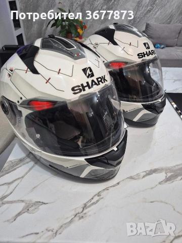 каски Shark размери L и S , снимка 3 - Спортни дрехи, екипи - 53621867