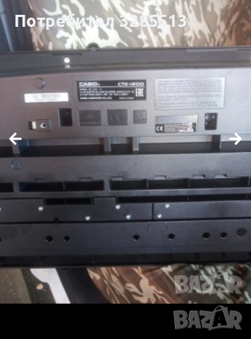 Casio CTK-1200, снимка 8 - Синтезатори - 52028504