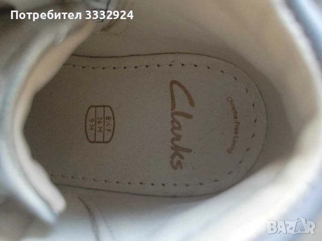 Детски обувки за момиче CLarks, снимка 3 - Детски обувки - 46575697