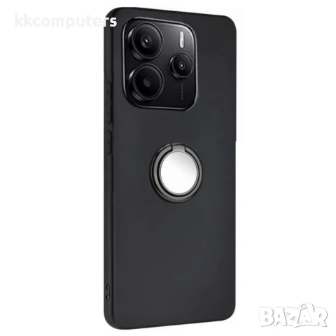Xiaomi Redmi Note 14 4G Удароустойчив Ring Kickstand /Soft TPU Калъф и Протектор, снимка 3 - Калъфи, кейсове - 50903883