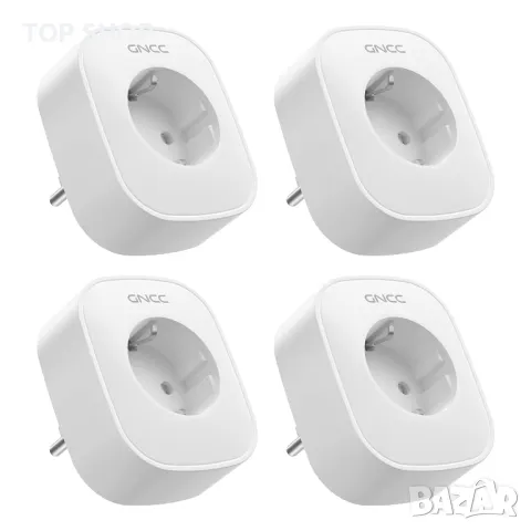 4 бр. смарт контакти ZOOZEE -GNCC Series Smart WiFi Socket, снимка 1 - Друга електроника - 48492507