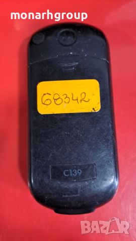 Телефон Motorola C139 / за части/, снимка 2 - Резервни части за телефони - 45946599