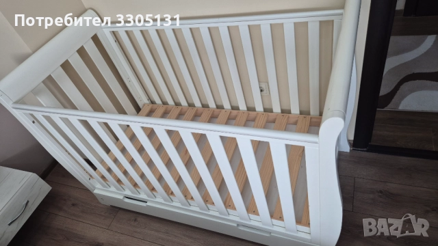  Бебешко легло O'baby , снимка 14 - Мебели за детската стая - 51368495