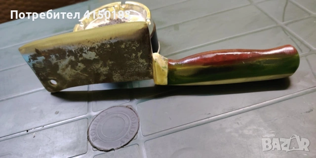 кован сатър от 65г, снимка 6 - Ножове - 53294890