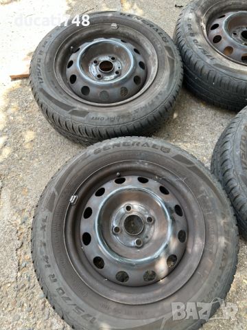 4бр. ОЕМ Железни джанти 14" Hyundai i20 и др., снимка 1 - Гуми и джанти - 46351126