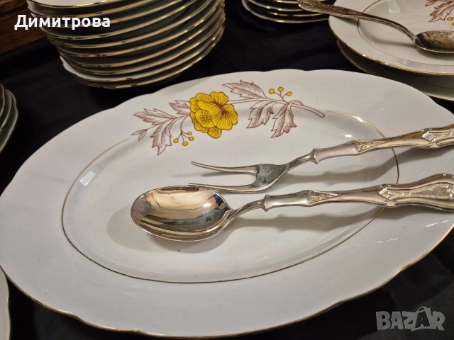 Сервиз за хранене, Cmielow Poland , снимка 9 - Сервизи - 54287475