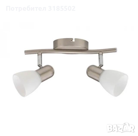 Спот 1-ца Jackie, E 14, 1,2 или 3 лампи x 40 W, IP 20, снимка 5 - Полилеи - 51445639