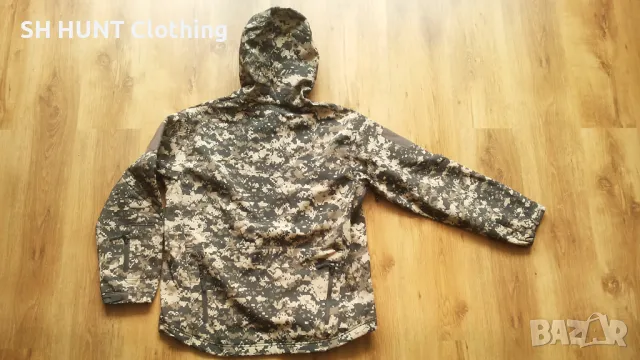 SWEATSHIRT WINDPROOF размер XL суичър вятъроустойчив, отвътре е с полар - 1553, снимка 2 - Суичъри - 48367212