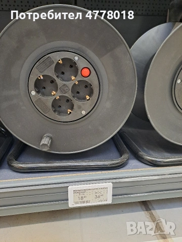 Нови макари за кабел, снимка 4 - Разклонители и удължители - 53980213