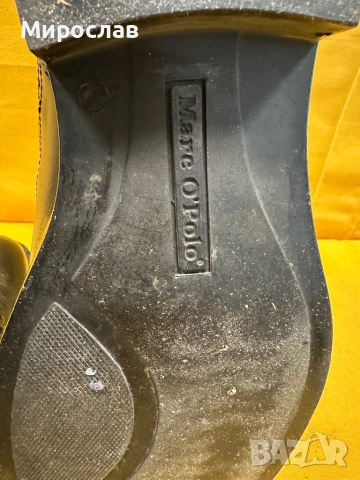 Marc O'Polo мъжки кожени боти 46 номер, снимка 6 - Мъжки боти - 52631881