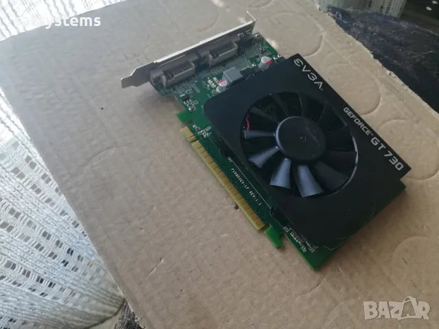 Видео карта NVidia GeForce Evga GT730 HDMI 1024MB GDDR3 128bit PCI-E , снимка 4 - Видеокарти - 47828045