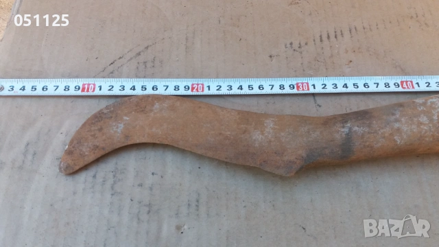 масивен косер, секира - за храсти 