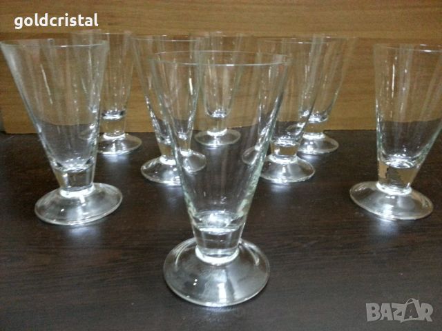 Кристални чаши , снимка 4 - Антикварни и старинни предмети - 45919084