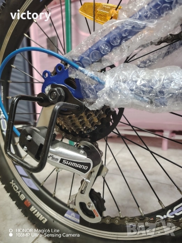 Велосипед със скорости BYOX 20" TUCANA blue , снимка 8 - Велосипеди - 52650001