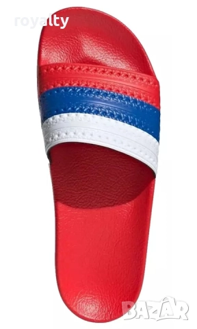 Adidas Оригинални Мъжки Чехли, Червен, 42 и 43 1/3