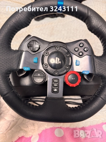 Продавам Logitech G29 – отлично състояние, снимка 4 - Джойстици и геймпадове - 52484791