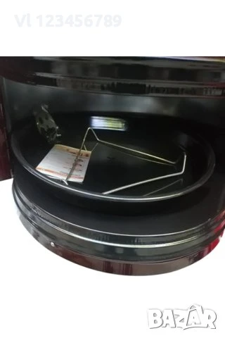 Фурна кръгла 30 л с термостат HARLEM, снимка 3 - Печки, фурни - 50799511