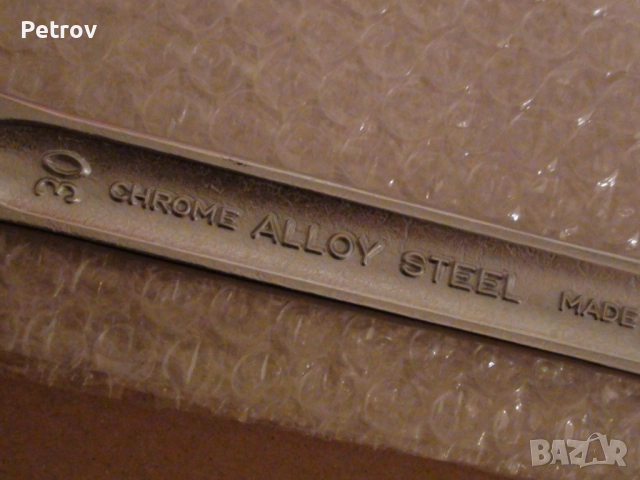 STAHLWILLE - OPEN RING 24 - MADE IN GERMANY - ЧИСТО НОВ ПРОФЕСИОНАЛЕН Ключ 30 x 32 mm / CHROME ALLOY, снимка 8 - Ключове - 51790767