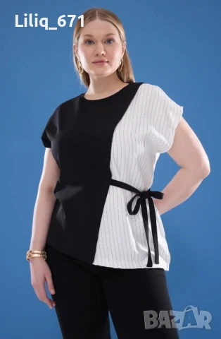 Нова блуза 5хл, снимка 3 - Тениски - 50487996