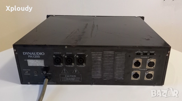 Крайно стъпало усилвател за ремонт или за части Dynaudio PA1200, снимка 5 - Ресийвъри, усилватели, смесителни пултове - 52977016