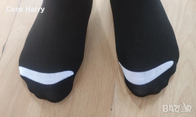 Дамски безшевни памучни чорапи, снимка 2 - Дамски чорапи - 51753861