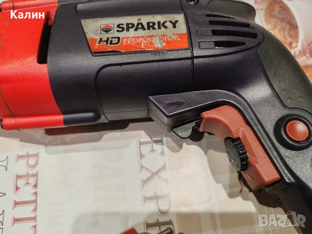 Sparky BUR2 160E HD удърна двускоростна бормашина . , снимка 3 - Бормашини - 54164969