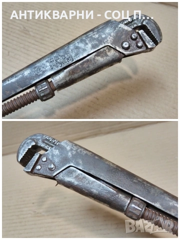 Стар Соц Български Тръбен Ключ. / НОМЕР 1753., снимка 4 - Антикварни и старинни предмети - 53991328