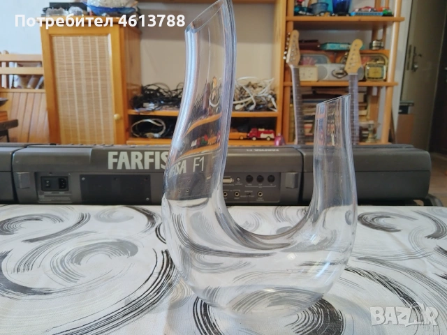 Декантер за вино, снимка 3 - Декорация за дома - 53838641