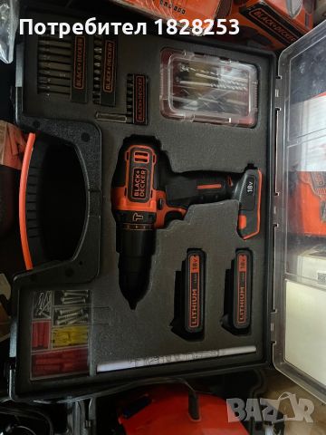 Ударен винтоверт Black and decker , снимка 8 - Винтоверти - 46359747