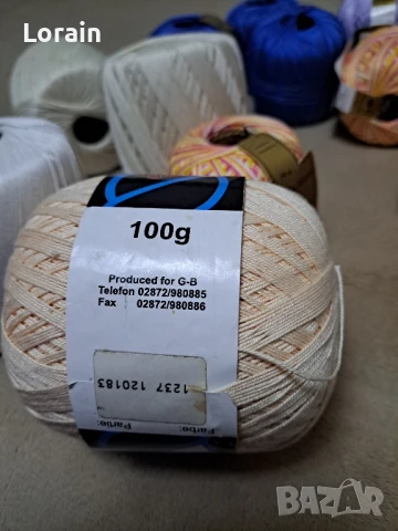 Конци за плетене(немски)-12 броя, снимка 3 - Гоблени - 50930539