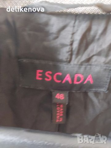 ESCADA. Original. Size XL Вълна, Коприна, снимка 11 - Сака - 46152362