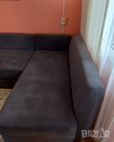 Ъглов диван за хол или кухня с функция сън, снимка 5 - Дивани и мека мебел - 54155547