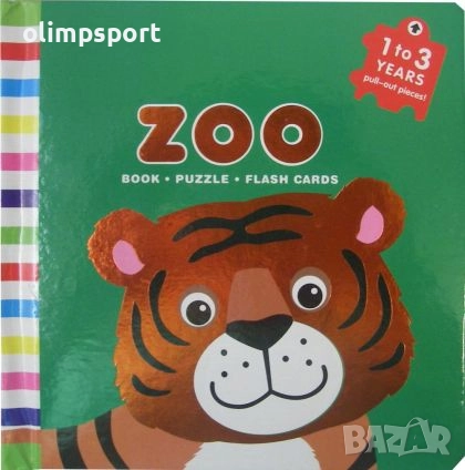 бебешка книжка от картон и ЕVA животни и играчки за учене на цветовете /170900/