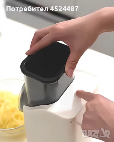 Мултифункционална електрическа резачка-ренде за зеленчуци, снимка 4 - Други - 51474168