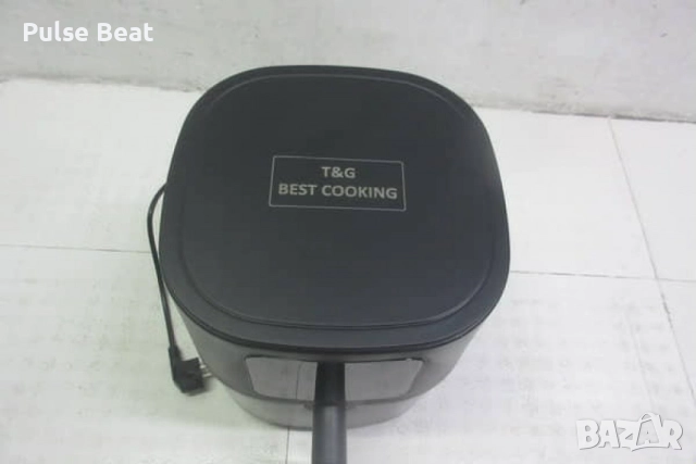Фритюрник Air fryer 6 литра T&G Best Cooking 32850A0, снимка 8 - Фритюрници - 52429466