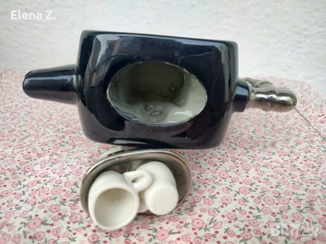 Чайник ретро машина за еспресо за колекционери, снимка 10 - Декорация за дома - 53704237