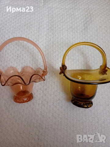 Стъклени кошнички, снимка 1