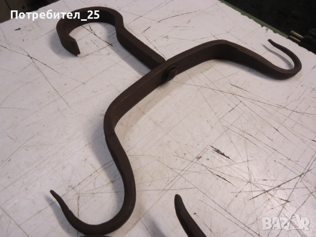 Ковани куки - ченгели, снимка 4 - Други ценни предмети - 53290266
