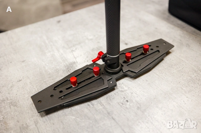 Професионален Карбонов Видео Стабилизатор (Стедикам) - 80см, ЧИСТО НОВ!, снимка 8 - Чанти, стативи, аксесоари - 53912259