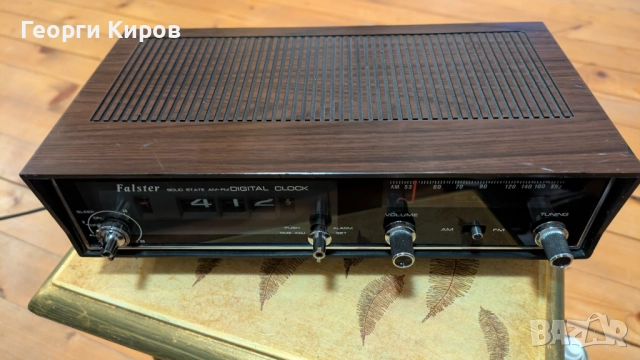 Радиочасовник Falster като нов, снимка 2 - Радиокасетофони, транзистори - 52689021