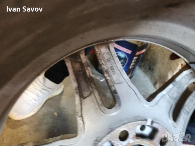Джанти БМВ Borbet 17 с зимни гуми Bridgestone, снимка 11 - Гуми и джанти - 45700616