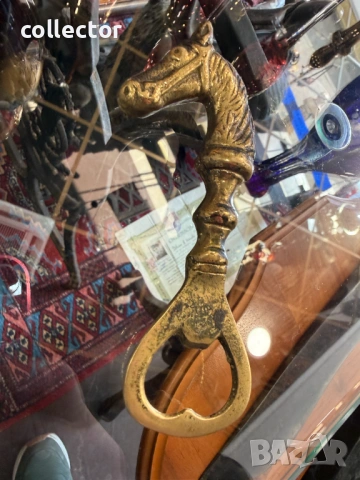Масивна бронзова отварячка кон. №7912, снимка 6 - Колекции - 53679515