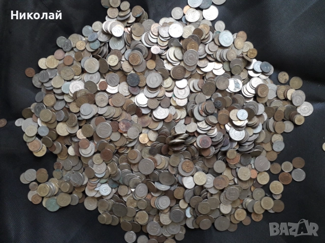 20 килограма чужди монети