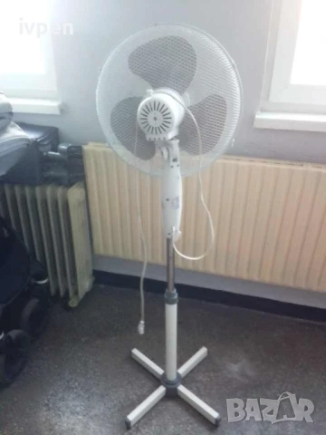 Електрически вентилатор със стойка, снимка 5 - Други стоки за дома - 50658437