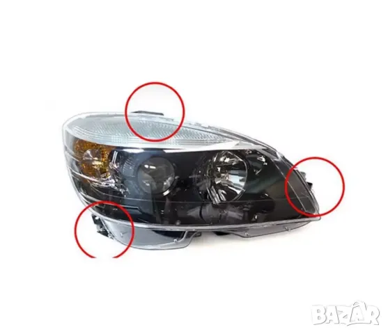 Комплект за Ремонт на Захват за Фар – Mercedes C-Class W204 / S204, снимка 4 - Аксесоари и консумативи - 49982483