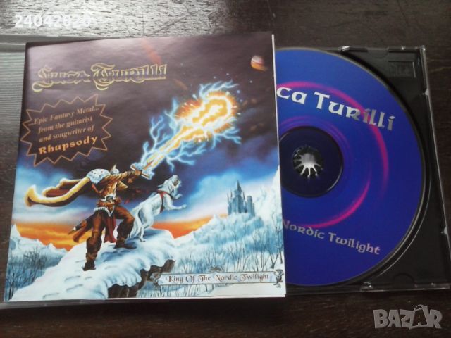 Luca Turilli – King Of The Nordic Twilight матричен диск, снимка 1 - CD дискове - 46168982