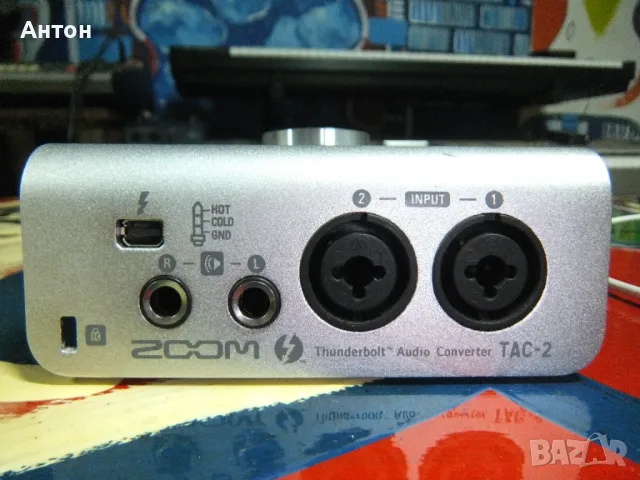 ZOOM TAC-2 Thunderbolt 24-bit/192kHz аудио интерфейс / звукова карта, снимка 12 - Други - 48082997